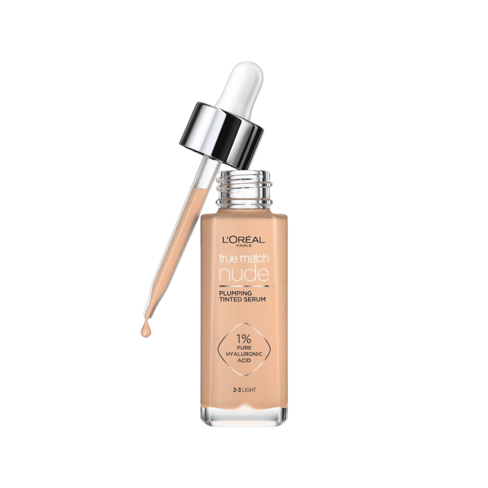 L'Oréal Paris True Match Nude Plumping Tinted Serum med pipette