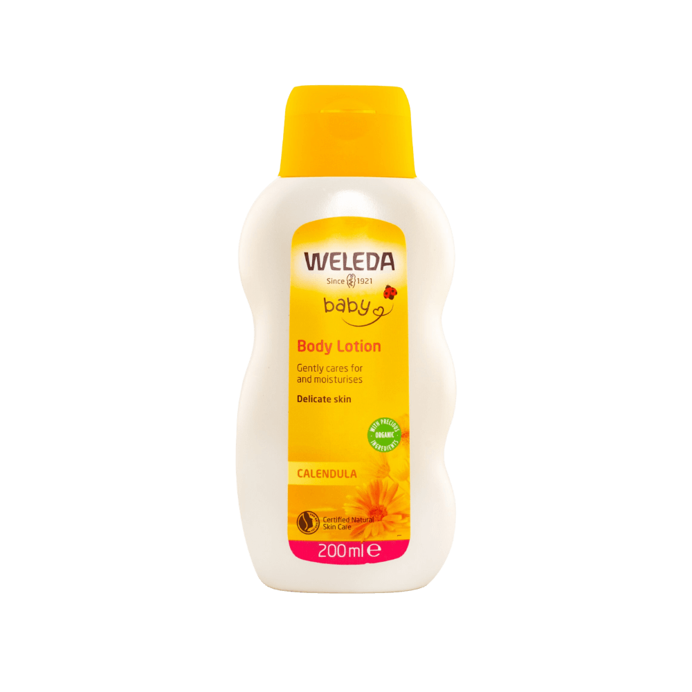 Weleda Baby Body Lotion med calendula, 200ml til sart hud