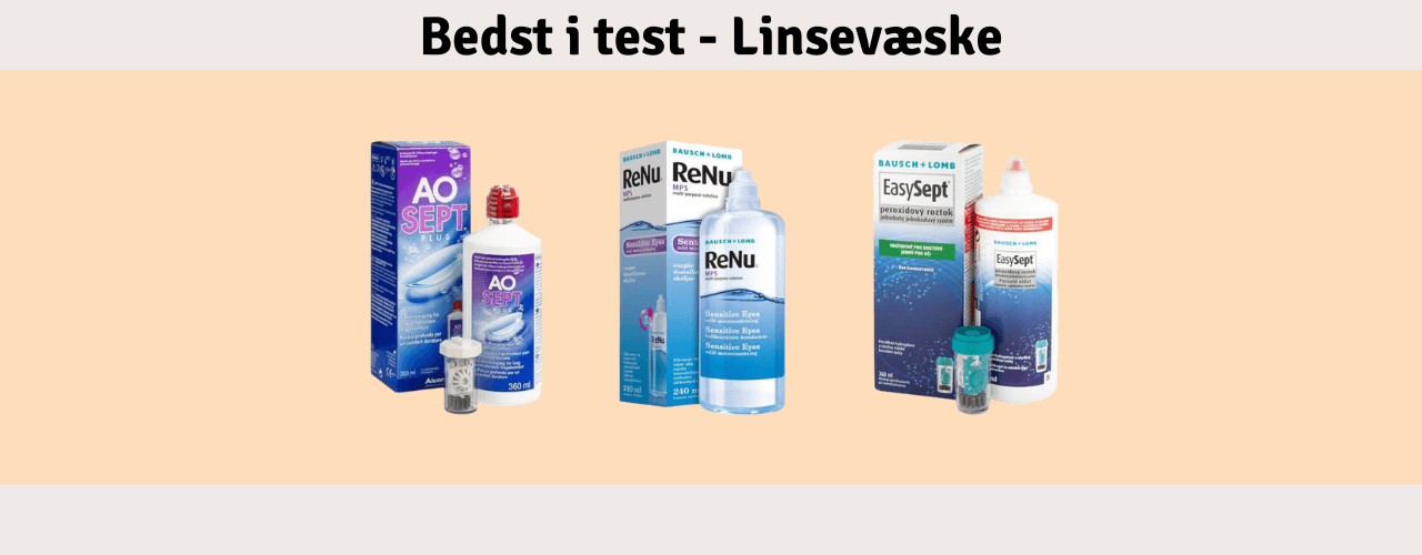 Linsevæske Bedst i test