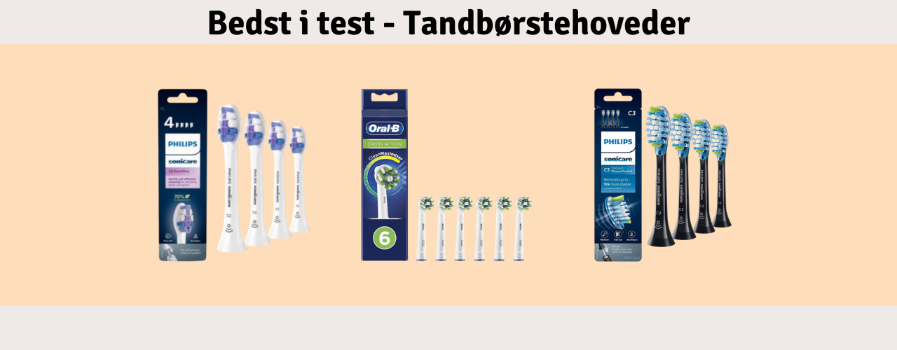 Tandbørstehoveder Bedst i test