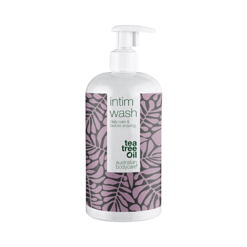 Intimvask fra Australian Bodycare med tea tree oil – velegnet til daglig pleje og barbering.