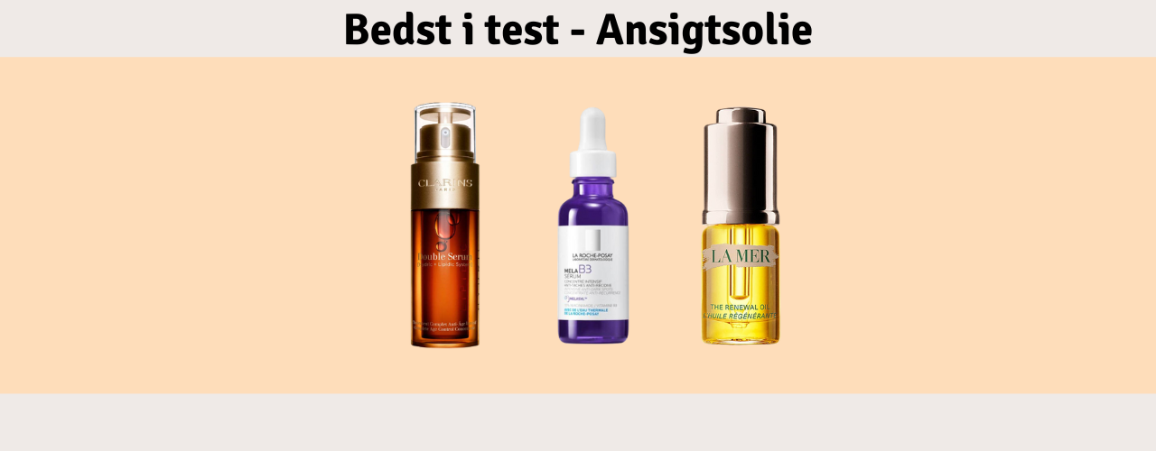 Ansigtsolie Bedst i test