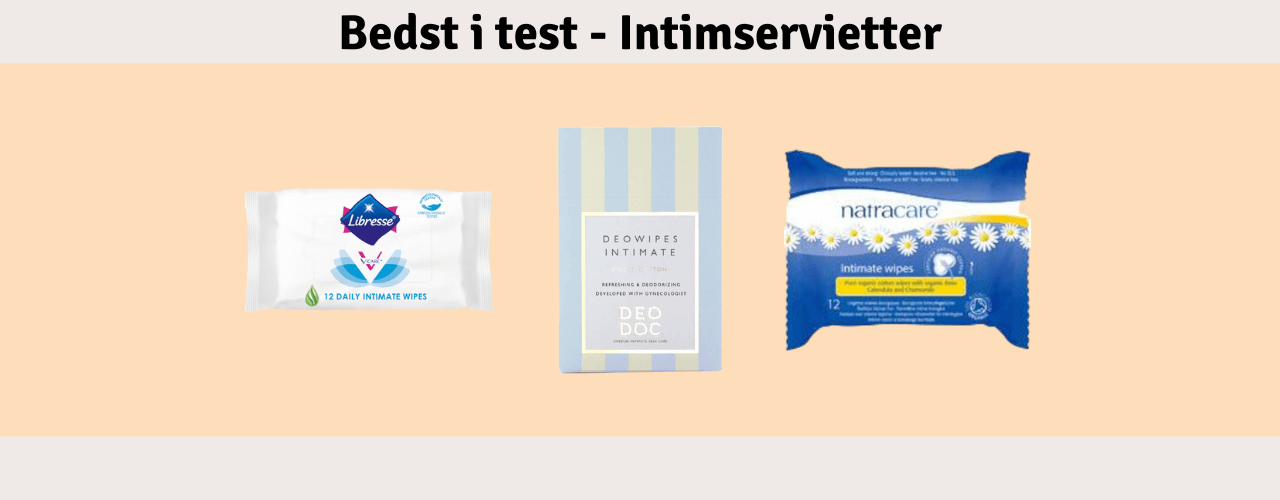Intimservietter Bedst i test
