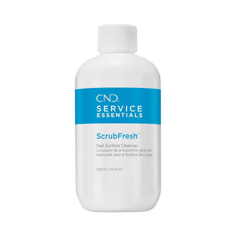 CND ScrubFresh nagelrengöring 222 ml för ren yta innan manikyr och gel.