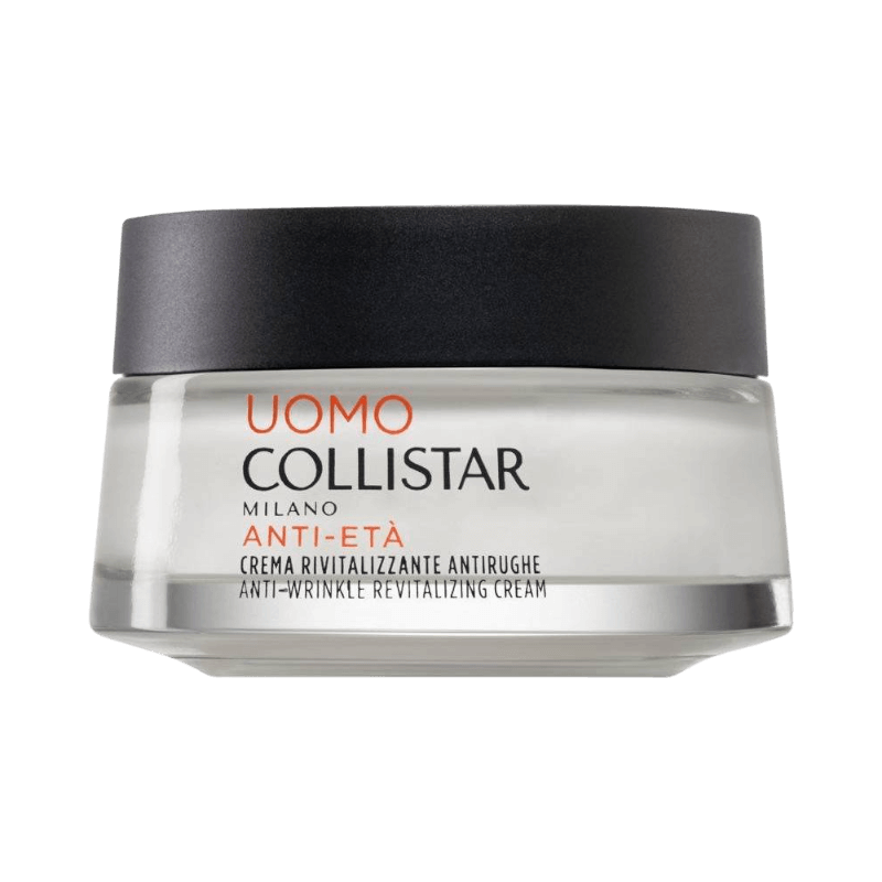 Collistar MAN anti-age ansigtscreme mod rynker i elegant krukke til mænd
