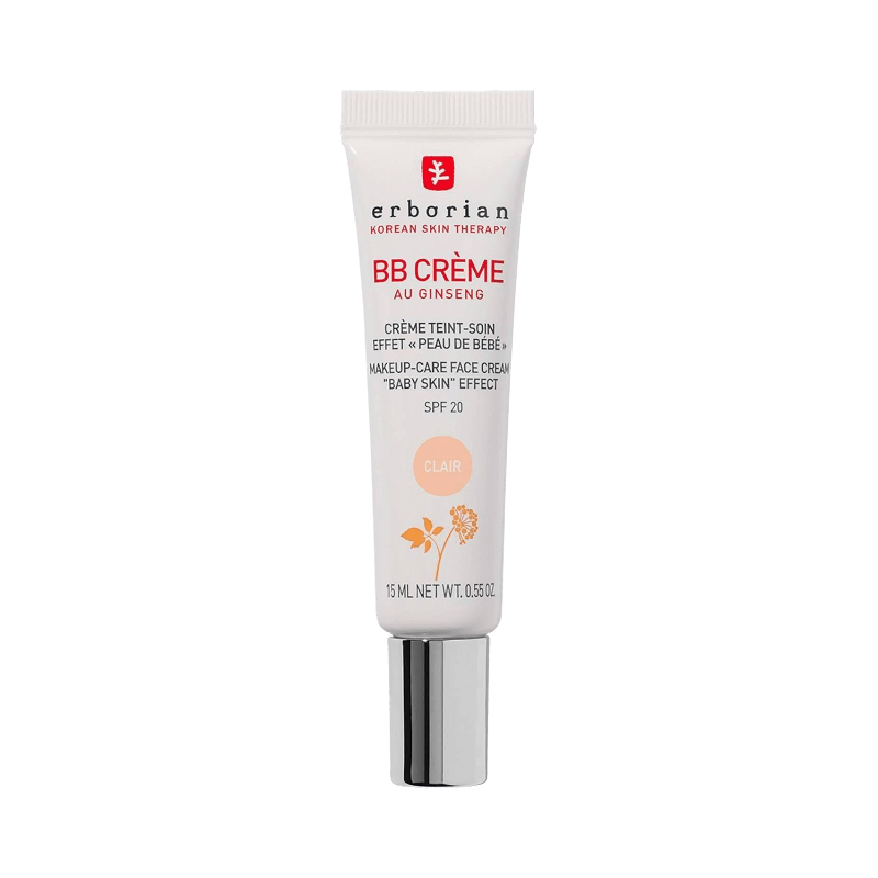 Erborian Ginseng BB Cream Clair med SPF 20 for ensartet hud og babyblød effekt
