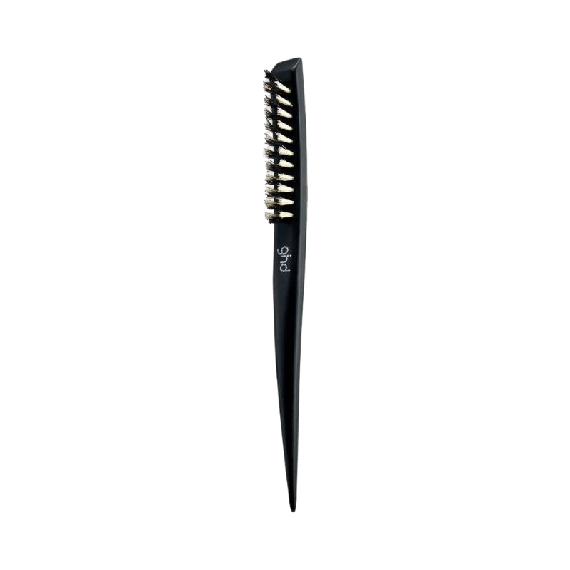 GHD smal dressing brush med naturbørste og ergonomisk sort skaft til opdelinger og finish.