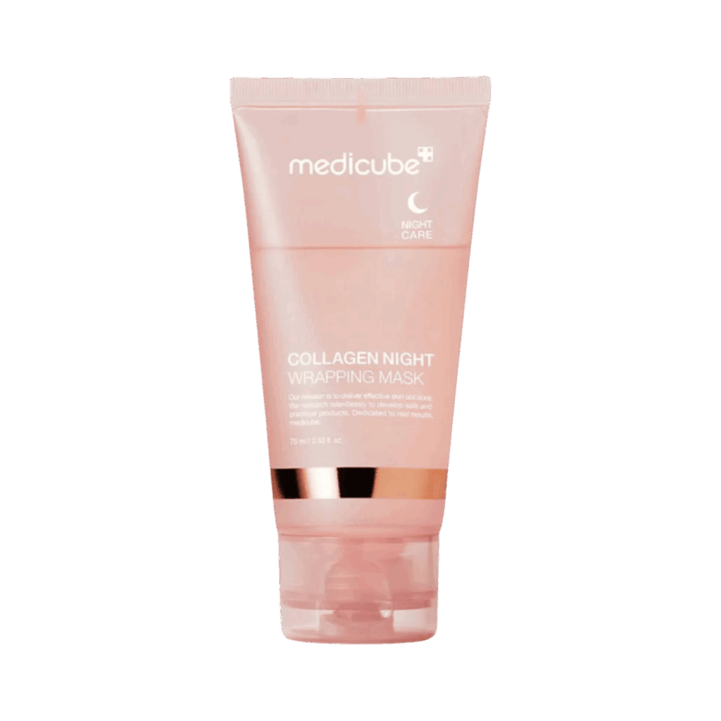 Medicube Collagen Night Wrapping Mask til natpleje med opstrammende og fugtgivende effekt