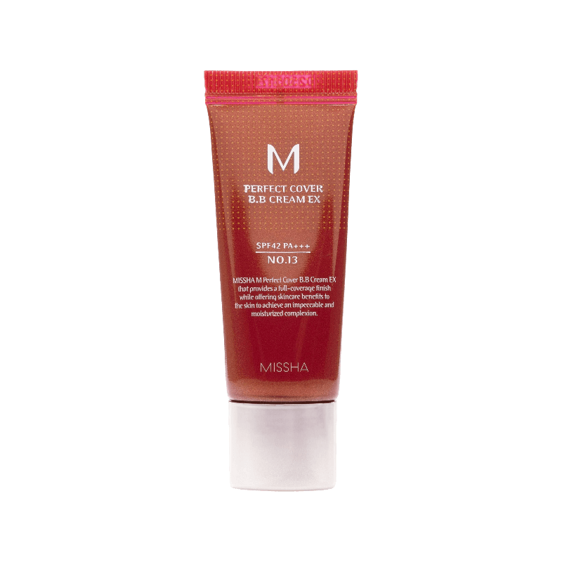 Missha M Perfect Cover BB Cream No. 13 med høj dækkeevne og SPF 42 PA+++