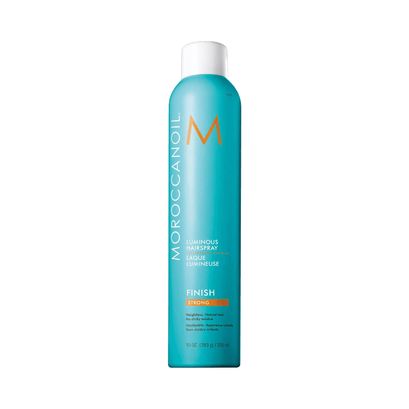 Moroccanoil Luminous Hairspray Strong 330 ml giver stærkt hold og glans uden at klistre