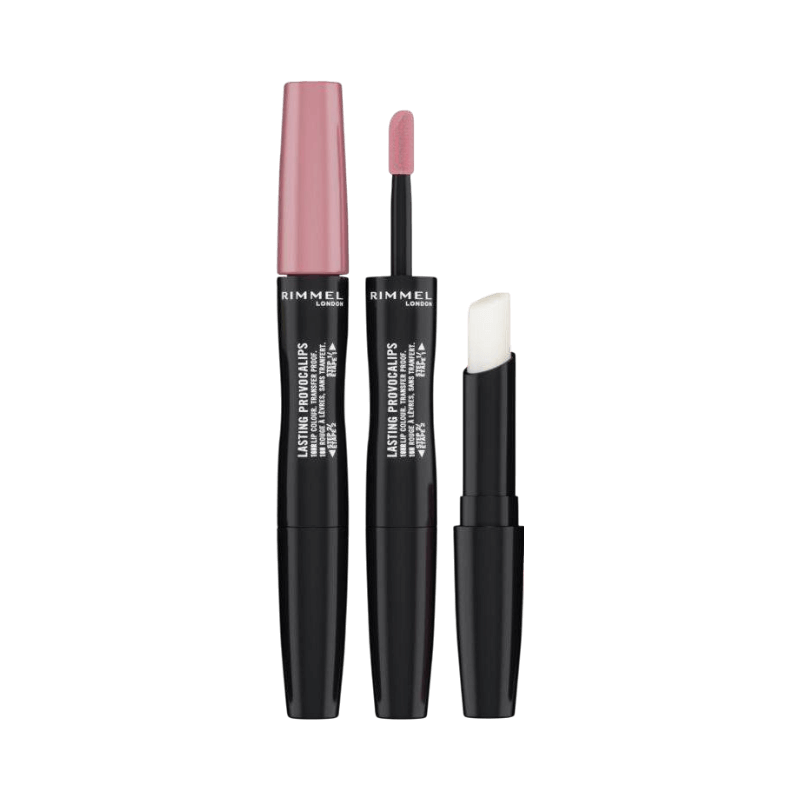 Rimmel Provocalips 2-trins læbefarve i rosa, langtidsholdbar op til 16 timer